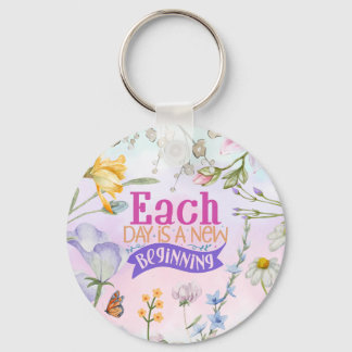 CHAVEIRO CADA DIA É UMA NOVA COTAÇÃO FLORAL INICIADA