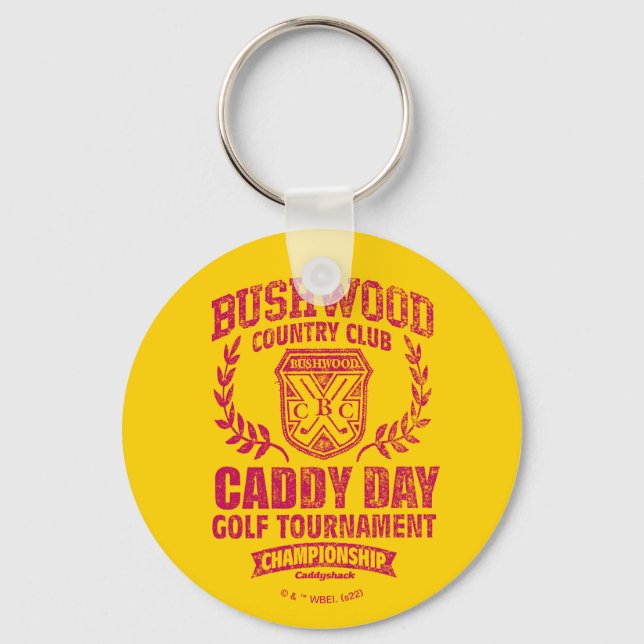 Chaveiro Caddyshack | Bushwood Country Club Caddy Day Golf (Frente)