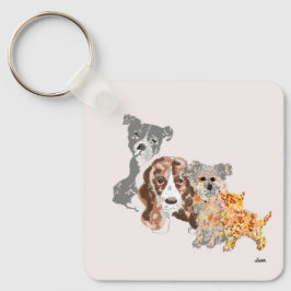 Chaveiro Cadeia-chave: Amigos Viajantes