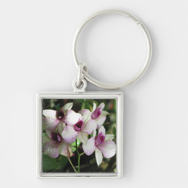 Chaveiro Cadeia-chave das orquideas (Frente)