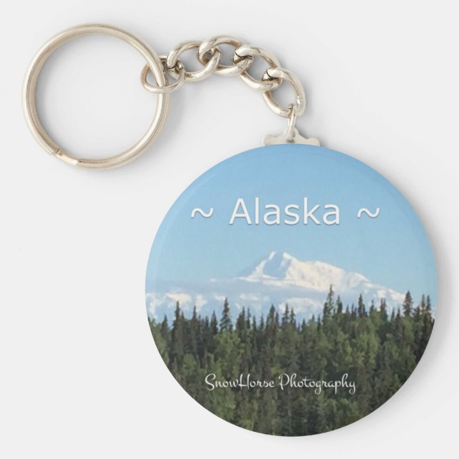 Chaveiro Cadeia-chave Denali Alaska (Frente)