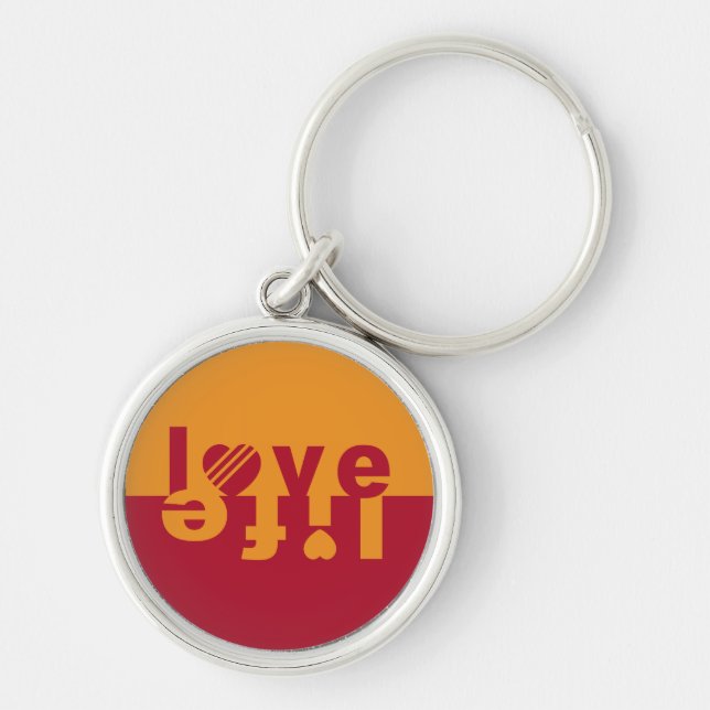 Chaveiro Cadeia-chave LOVE LIFE (Frente)