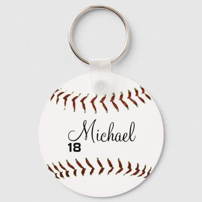 Chaveiro Cadeia-chave personalizada de baseball (Frente)