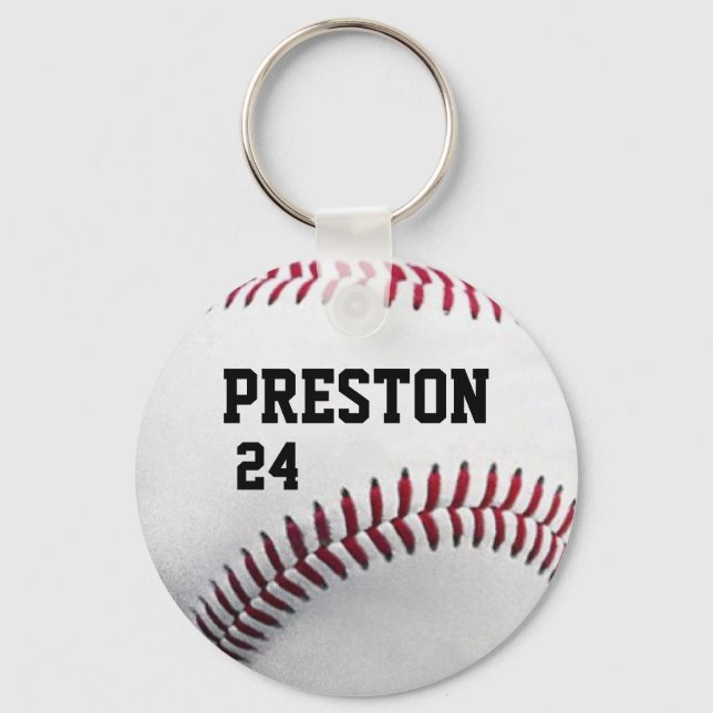 Chaveiro Cadeia-chave personalizada de baseball (Frente)