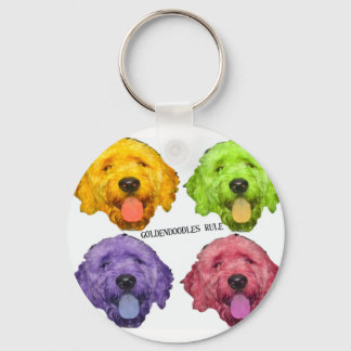 Chaveiro Cadeia-chave Regra de Goldendoodles