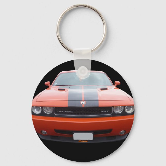 Chaveiro Cadeia-chave SRT do Dodge Challenger (Frente)
