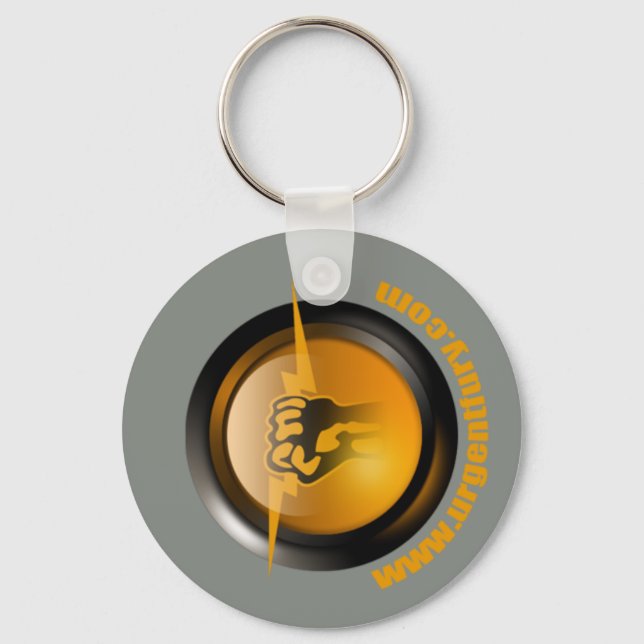 Chaveiro Cadeia-chave urgente do Fury (Frente)