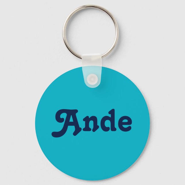 Chaveiro Cadeia de Chave Ande (Frente)