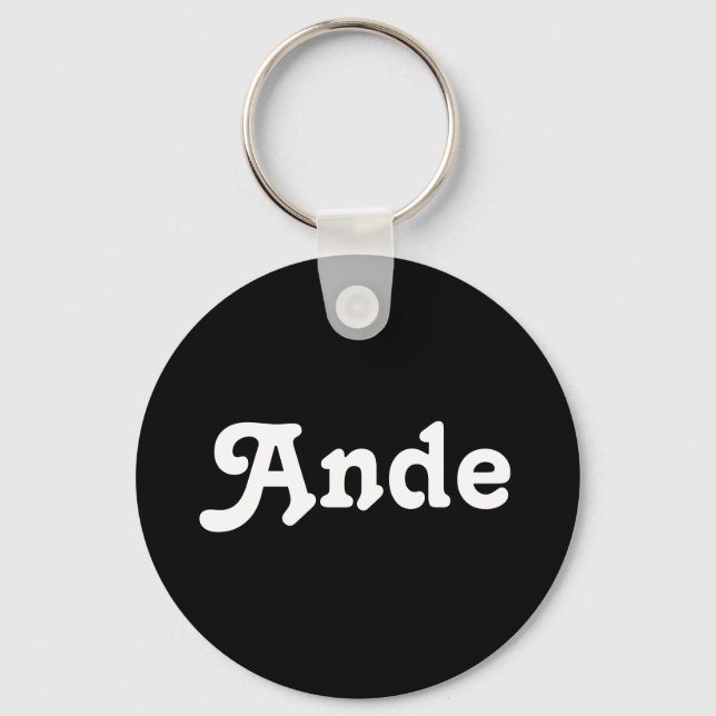 Chaveiro Cadeia de Chave Ande (Frente)
