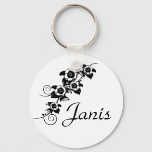 Chaveiro Cadeia de Chave da Vinha Preta Personalizada