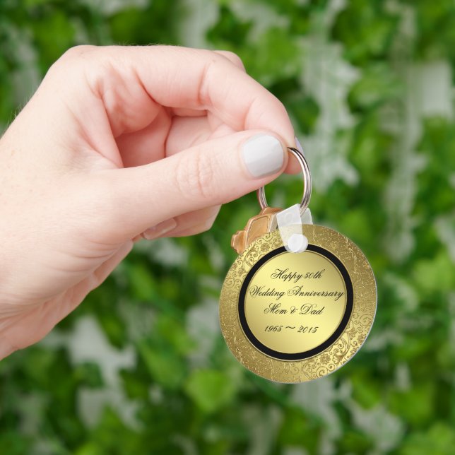 Chaveiro Cadeia de Chave de Aniversário de Casamento de Our (Mão)