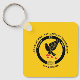 Chaveiro Cadeia de Chave de Associação Cav - Cav Dourado