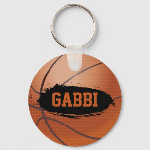 Chaveiro Cadeia de Chave de Basquete Grunge Gabbi / Tela de