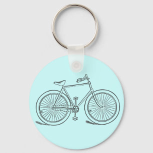 Chaveiro Cadeia de Chave de Bicicleta Vintage