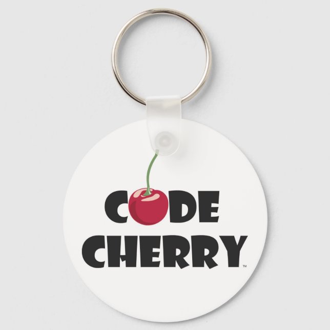 Chaveiro Cadeia de chave de Cherry Code (Frente)