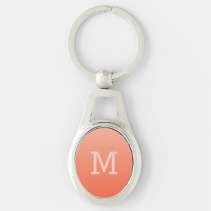 Chaveiro Cadeia de chave de monograma personalizada de Grad