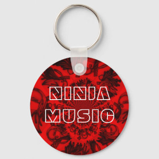 Chaveiro Cadeia de Chave de Música Red Ninja