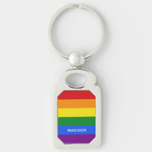 Chaveiro Cadeia de chave de nome personalizado do Sinalizad