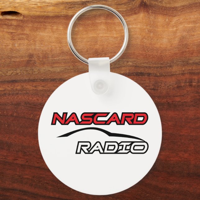 Chaveiro Cadeia de Chave de RÁDIO NASCARD (Frente)