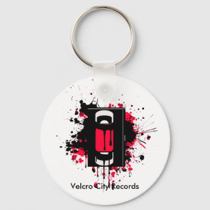 Chaveiro Cadeia de Chave de Registros de Cidade do Velcro