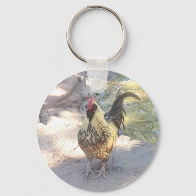 Chaveiro Cadeia de Chave de Rooster (Frente)
