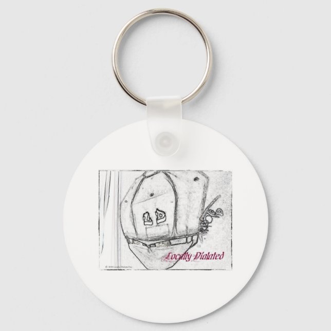 Chaveiro Cadeia de Chave Discada Localmente (Frente)