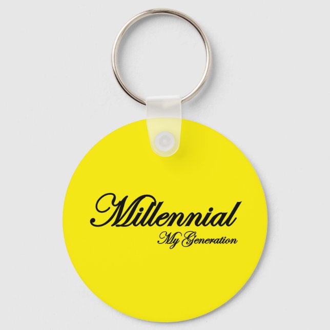 Chaveiro Cadeia de Chave MILLENNIAL (Frente)