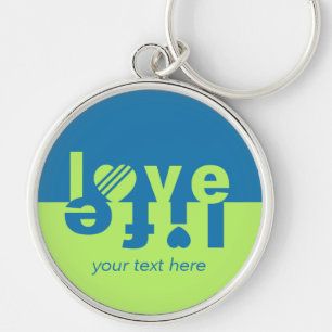 Chaveiro Cadeia de chave personalizada do AMOR LIFE