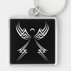 Chaveiro Cadeia de chave personalizada do Anjo Tribal