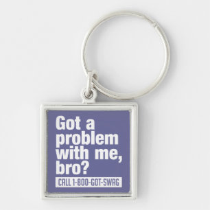 Chaveiro cadeia de chave personalizada SWAG