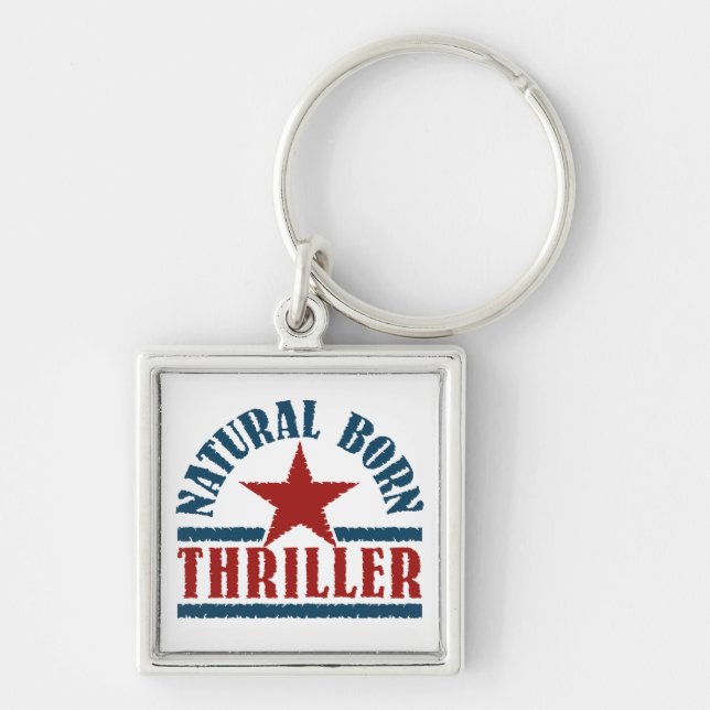 Chaveiro Cadeia de chave personalizada Thriller do Nascer N (Frente)