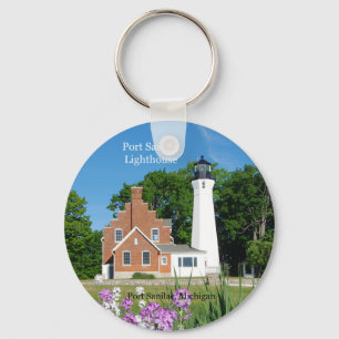Chaveiro Cadeia de chave Port Sanilac Lighthouse