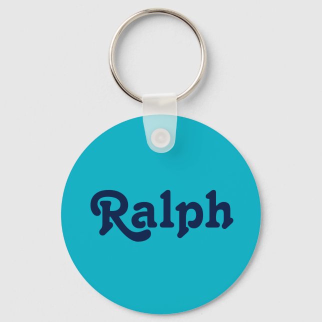Chaveiro Cadeia de Chave Ralph (Frente)