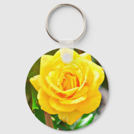 Chaveiro Cadeia de Chave Rosa Amarelo