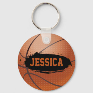 Chaveiro Cadeia de Chave/Tecla de Basquete de Jessica Grung
