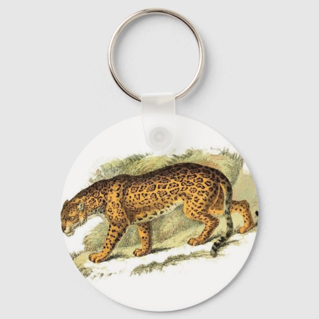 Chaveiro Cadeia de Chave Wild Jaguar (Frente)