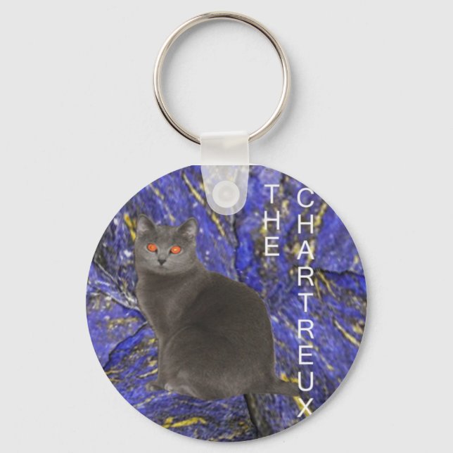 Chaveiro Cadeia de Chaves Chartreux (Frente)