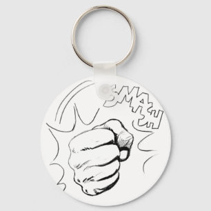 Chaveiro Cadeia de Chaves de Esboço de Arte Retro-Pop