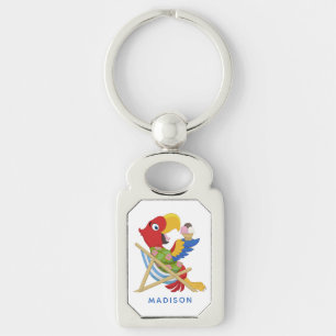Chaveiro Cadeia de chaves de nome personalizado para Beach