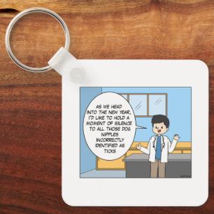 Chaveiro Cadeia de Chaves de Piada Veterinária