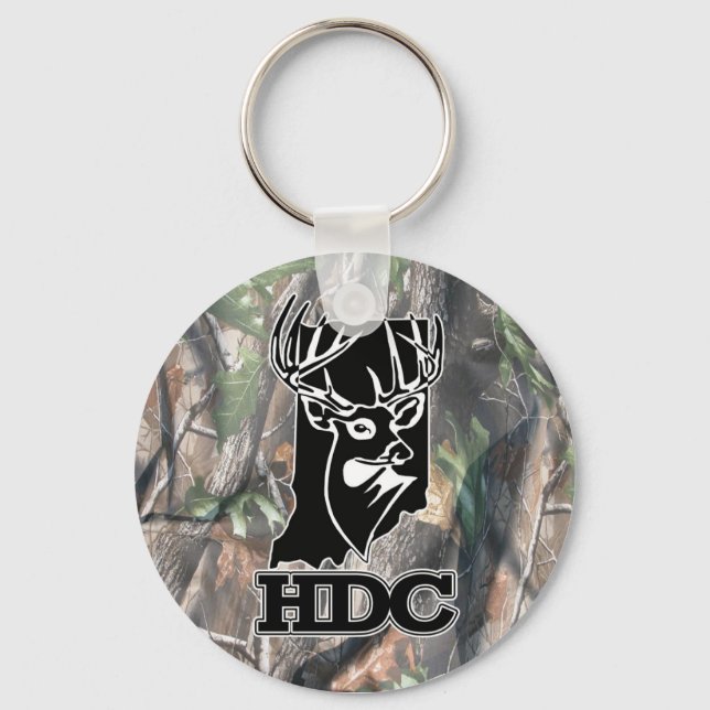 Chaveiro Cadeia de Chaves do Hoosier Deer Club (Frente)