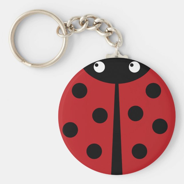 Chaveiro Cadeia de Chaves Ladybug (Frente)
