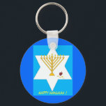 Chaveiro Cadeia de Chaves Menorah<br><div class="desc">Hanukah é sobre a mensagem da luz e do amor. Por carregando símbolo de feriado, você pode sempre se aquecer com a mensagem de feriado - mesmo além de Hanukah.</div>