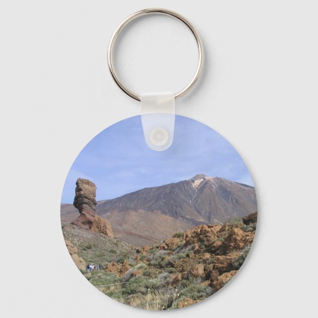 Chaveiro Cadeia de chaves personalizadas El Teide (Frente)