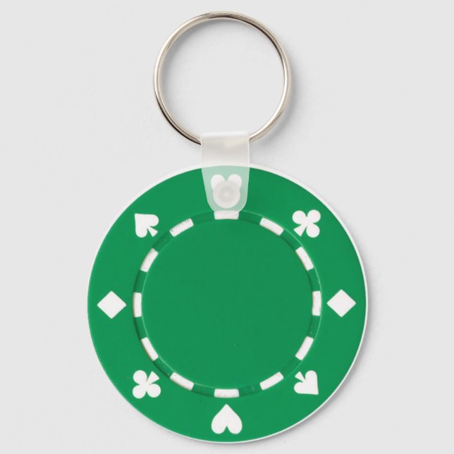 Chaveiro cadeia de chaves poker chip (Frente)