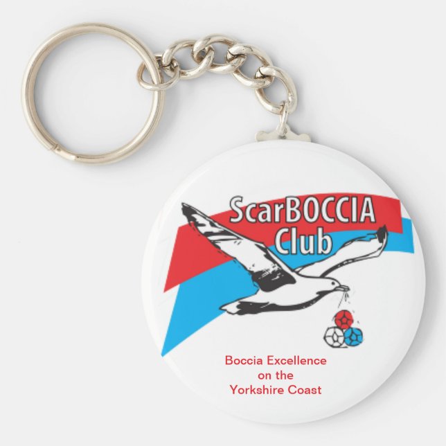 Chaveiro Cadeia de Chaves Redonda Scarboccia (Frente)