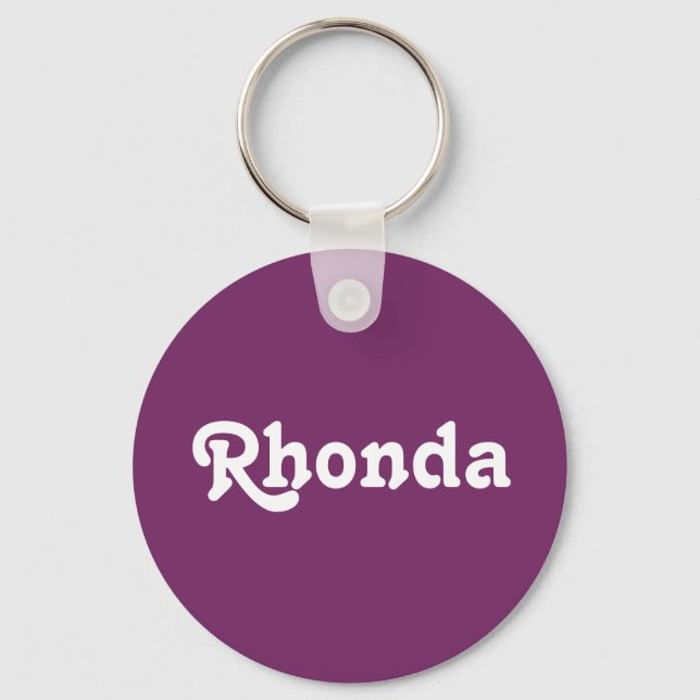Chaveiro Cadeia de Chaves Rhonda (Frente)