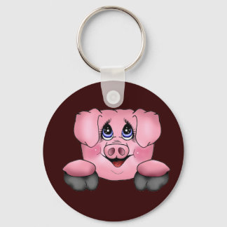 Chaveiro Cadeia de Chaves Rosa