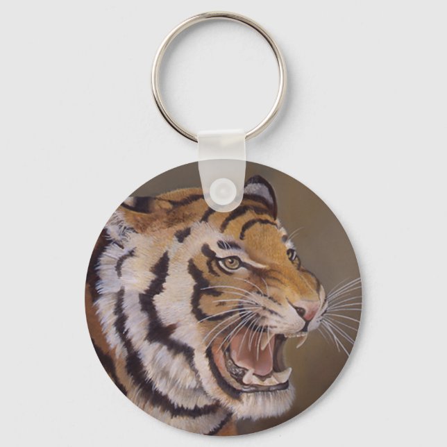 Chaveiro Cadeia de Chaves Tiger (Frente)