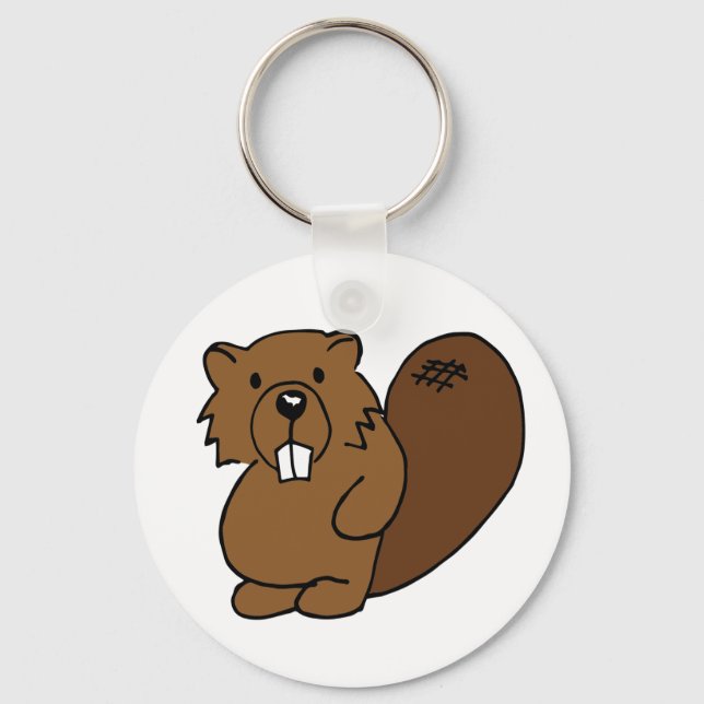Chaveiro Cadeia de teclas do Covey Logic Beaver (Frente)